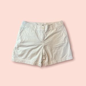 Loft size 4 white shorts